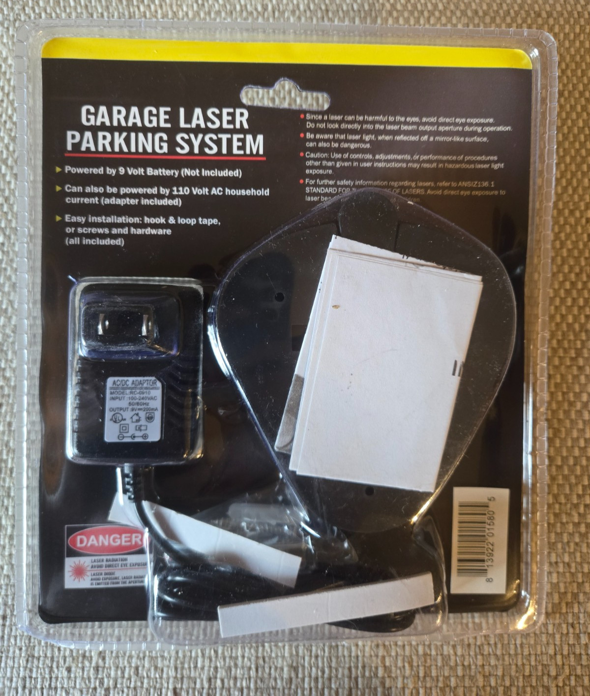 Laser Parking Garage Warning System NEW Sealed