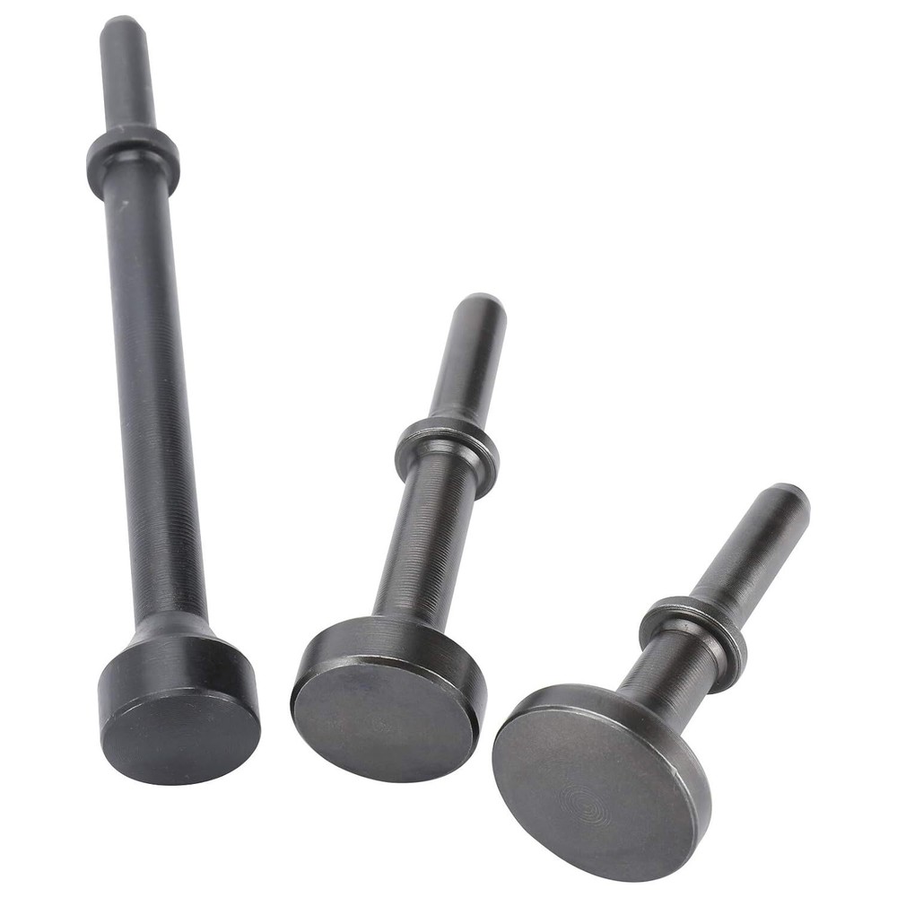 4Pcs Smoothing Pneumatic Air Hammer Bits Air Chisel Drill Bit Kit with Spring