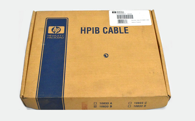 HP Hewlett Packard 10833B HP-IB / GPIB Cable 2m [Ref B]