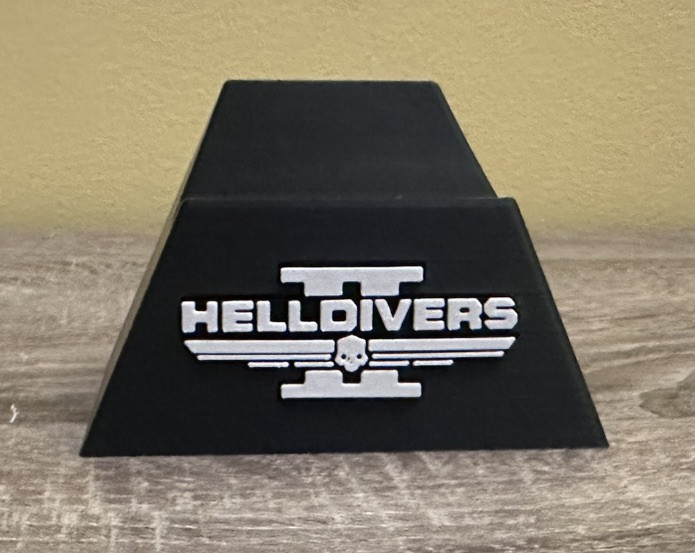 PlayStation 5 Controller STAND HELLDIVERS II , CUSTOM 3D PRINT.