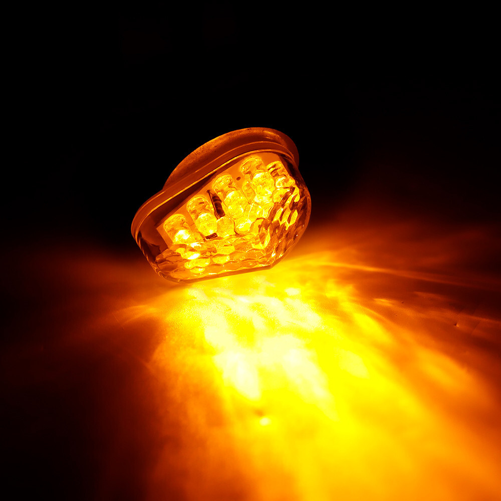 Smoke LED Flush Mount Turn Signals Lights for YAMAHA YZF R7 2021-2024 YZFR7