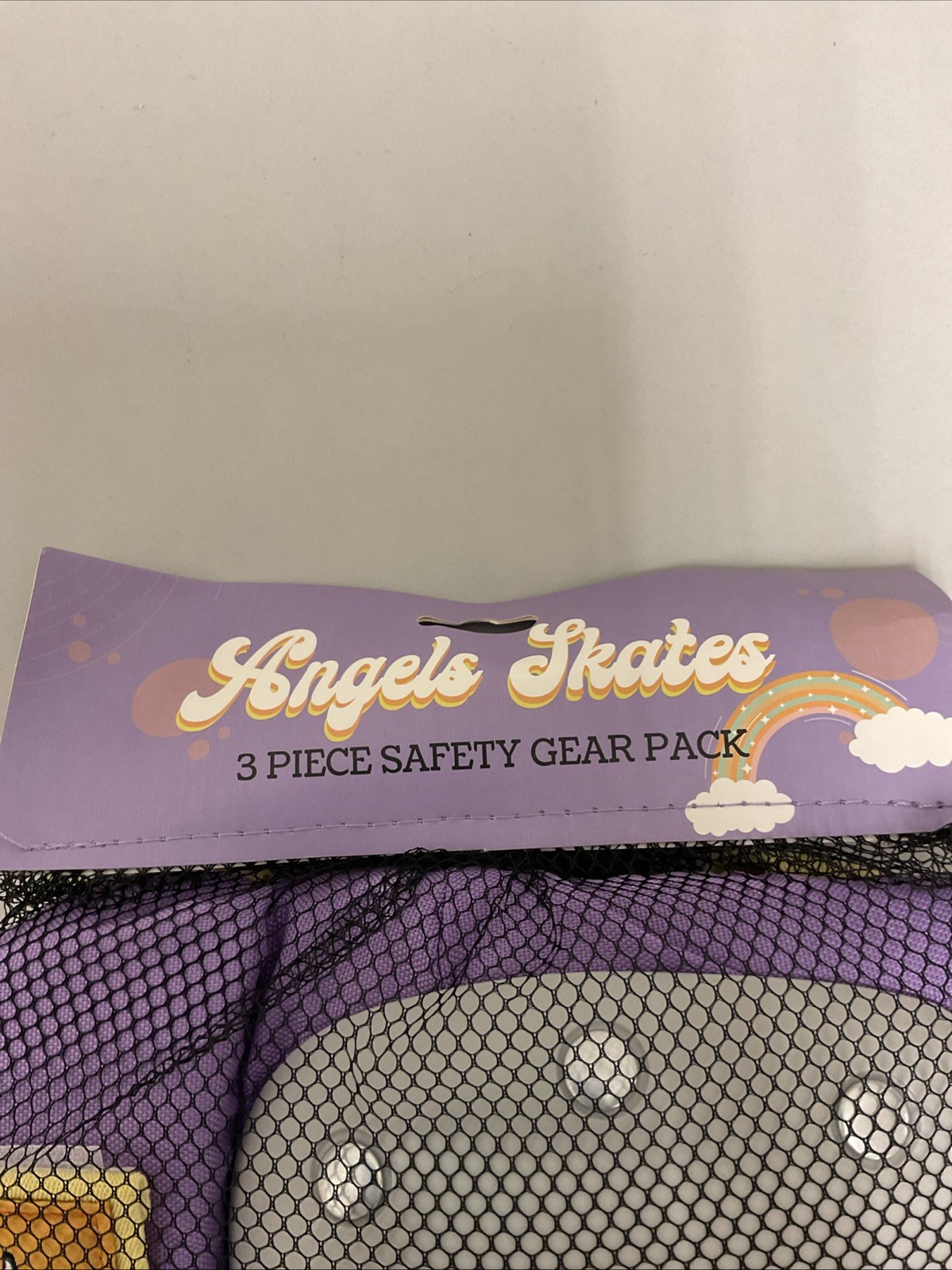 Angels Skates 3 Piece Safety Gear Pack W/Wrist, Elbow & Knee Guards Adult M