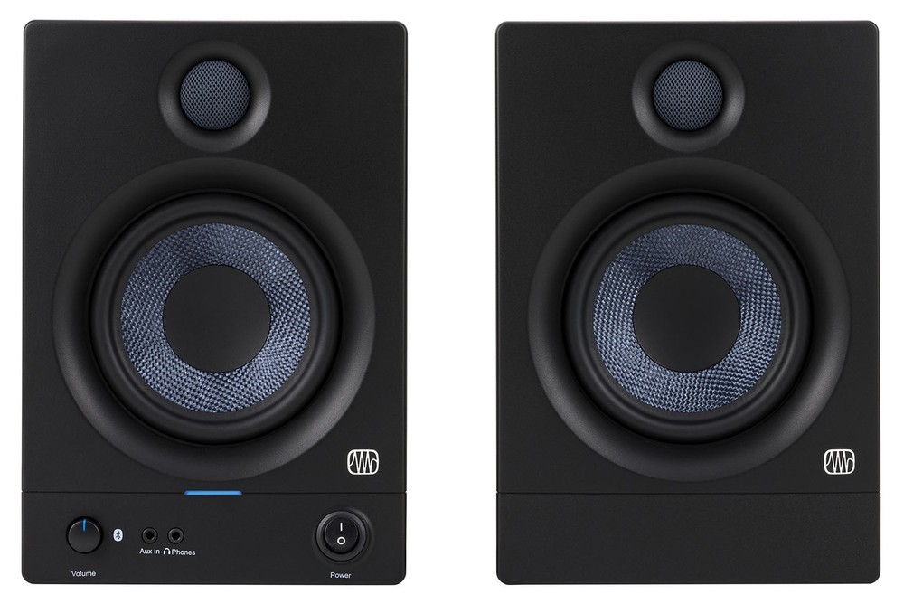 2 Presonus Eris 5BT 2nd Gen 5" Studio Monitors w/Bluetooth+2x2 USB Interface