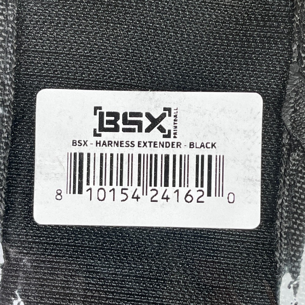 NEW BSX Paintball Harness Extender - Black