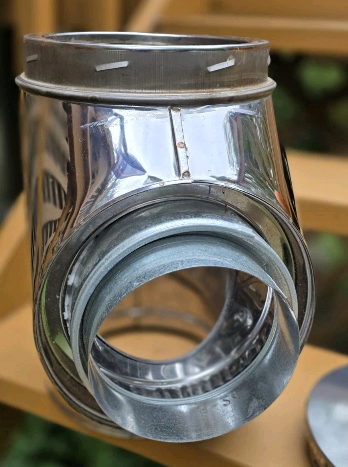 Duravent Duratech Simpson Tee with Cap 9567N 9567SS Stainless Steel - New