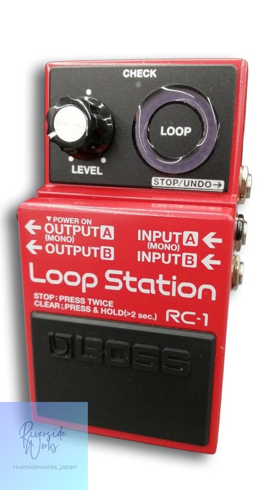BOSS RC-1 Loop Station Effects Pedal Compact Looping Tool JP