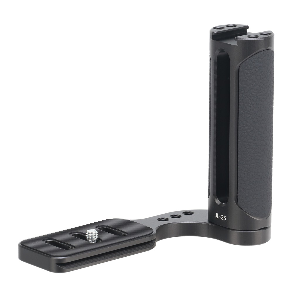 Universal L-Shaped Bracket Holder with Handele Grip for DSLR Camera Stabilizer