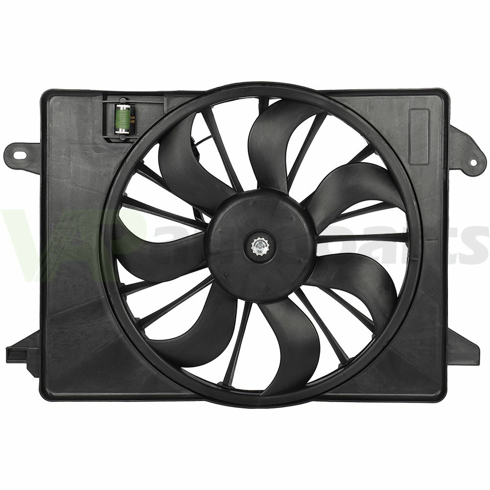 Radiator Cooling Fan Assembly For 2009-17 Dodge Charger Challenger Chrysler 300