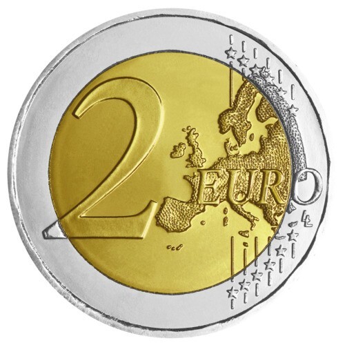 2 Euro Belgium 2022 * Erasmus Programme * Unc
