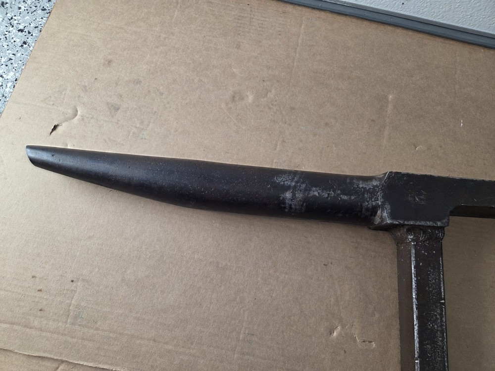 Early Blacksmith Tinsmith 40lb. Large 40.5" Stake Anvil Solid & Heavy!