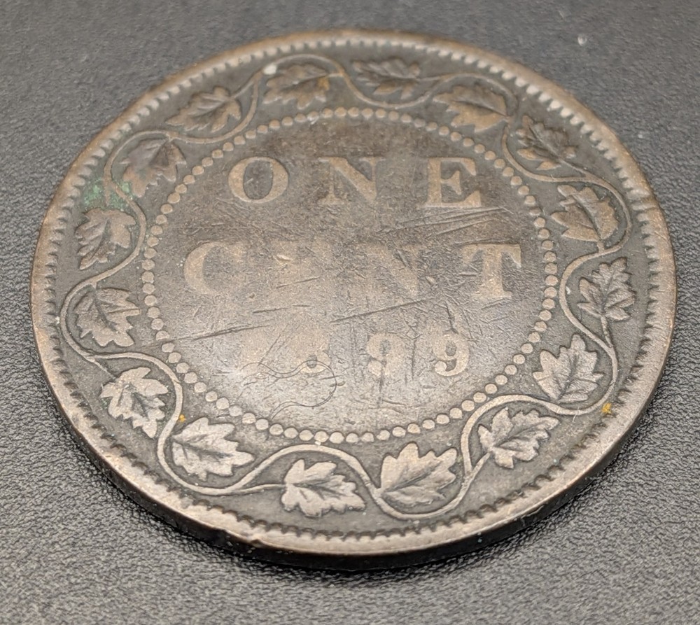 1899🇨🇦 Canada Victoria Large One Cent - Penny