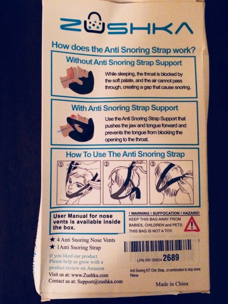 Zushka Anti Snoring Kit