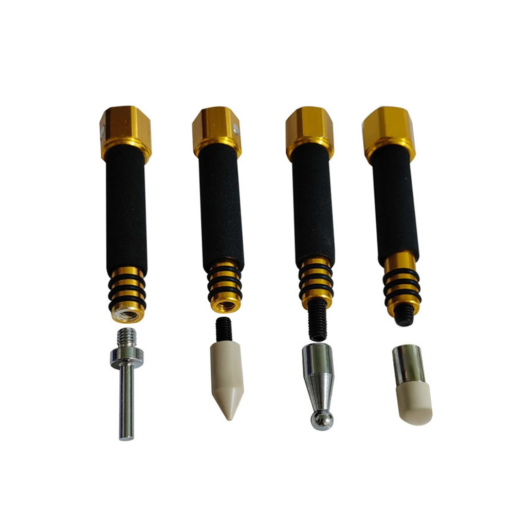 Professional PDR Paintless Dent Repair 4pc Tapper Knockdown Set with Tips