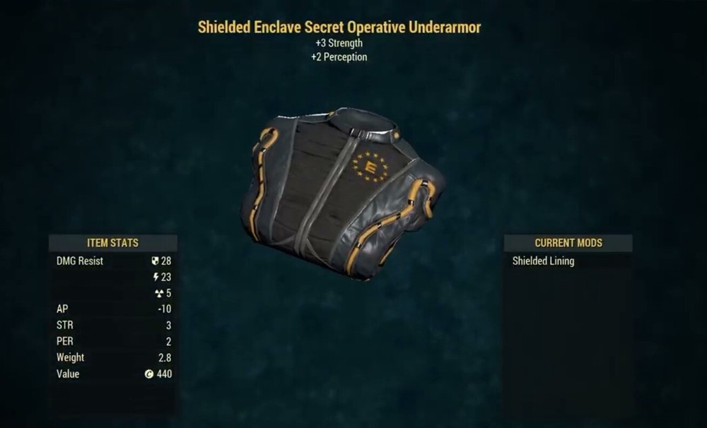 (Xbox) Shielded Enclave Secret Operative Underarmor
