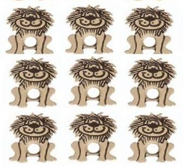 LION EYELETS  SCRAPBOOKING  *EYELET OUTLET 10 PCS