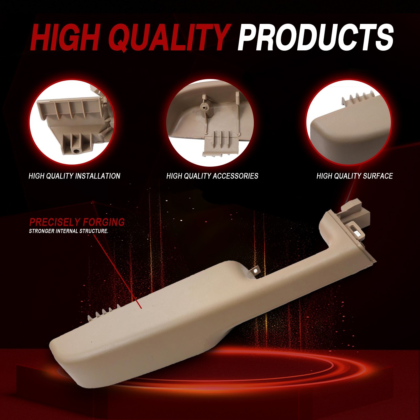 Front Left+Right Door Armrest Handle Fits GMC Yukon Chevy Suburban/Tahoe 1999-06