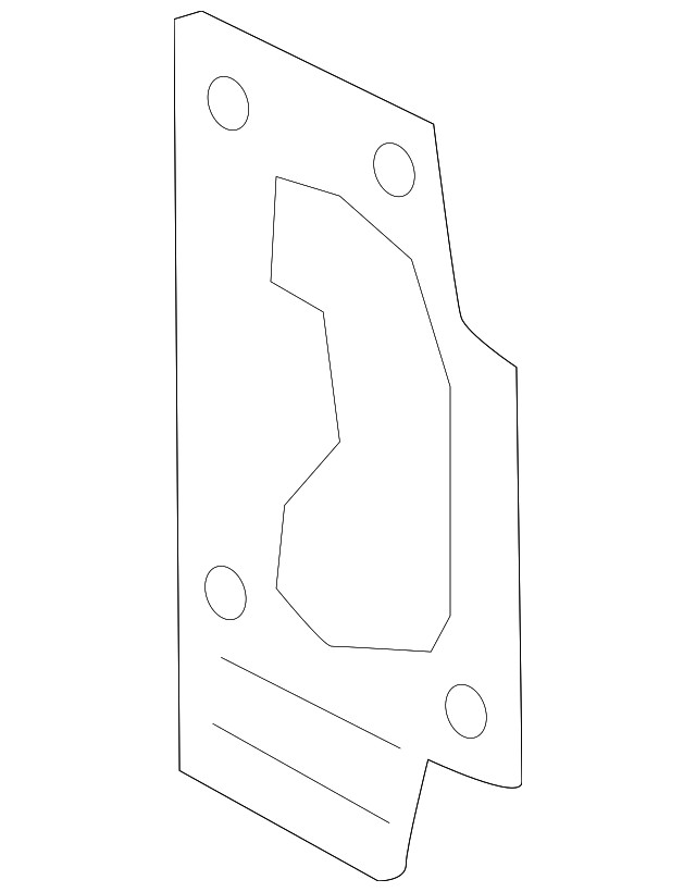Genuine Mitsubishi Front Plate 5220H011