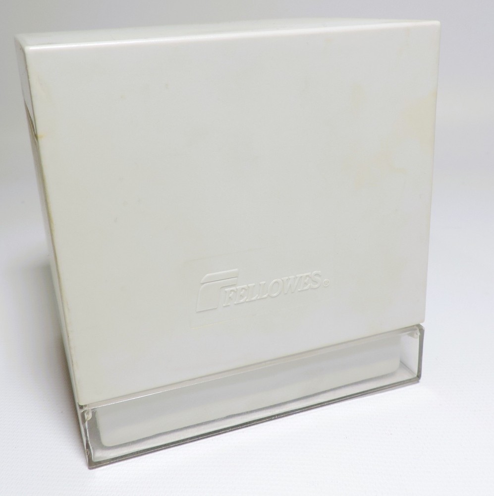 FELLOWS 95350 Step Cube 3 1/2" Diskette File