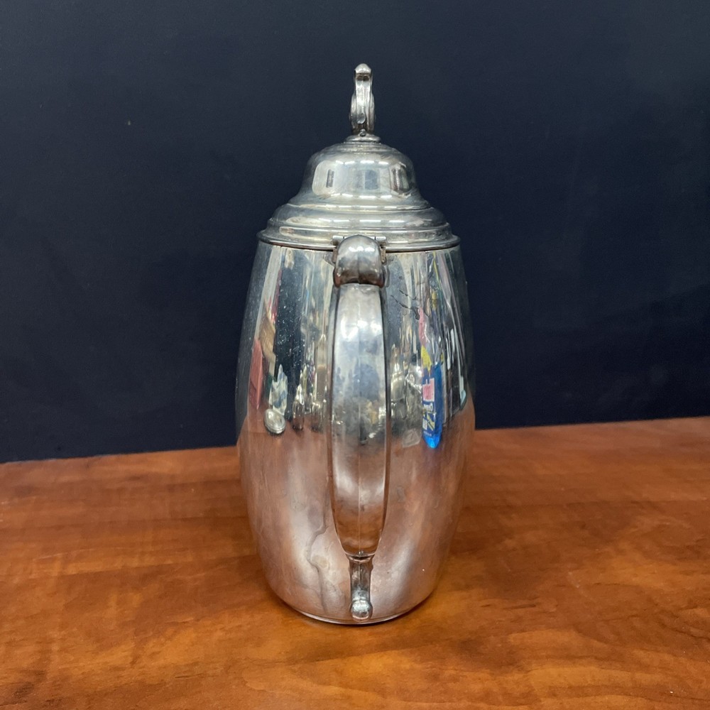 Vtg 5pc Wm A Rogers Silverplate Tea Pot Set