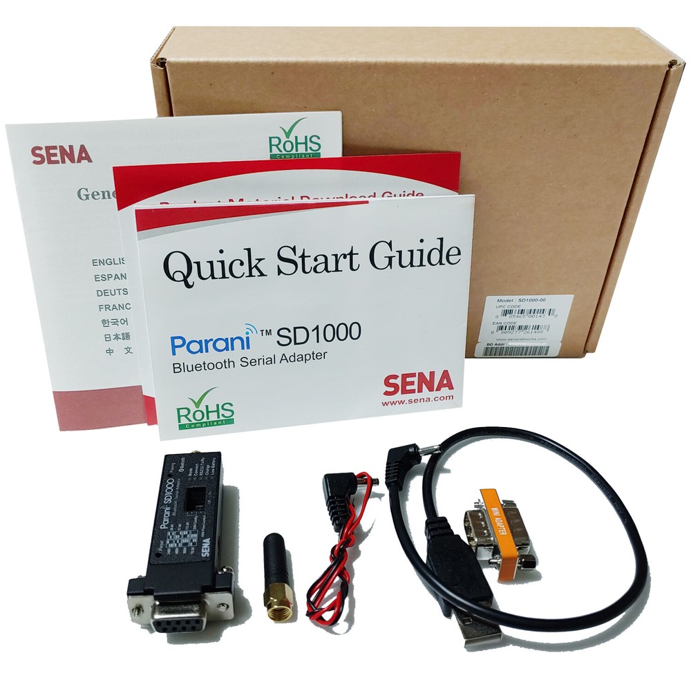 SENA Parani SD1000-00 Wireless Class1 Type Serial Adapter 100M RS232