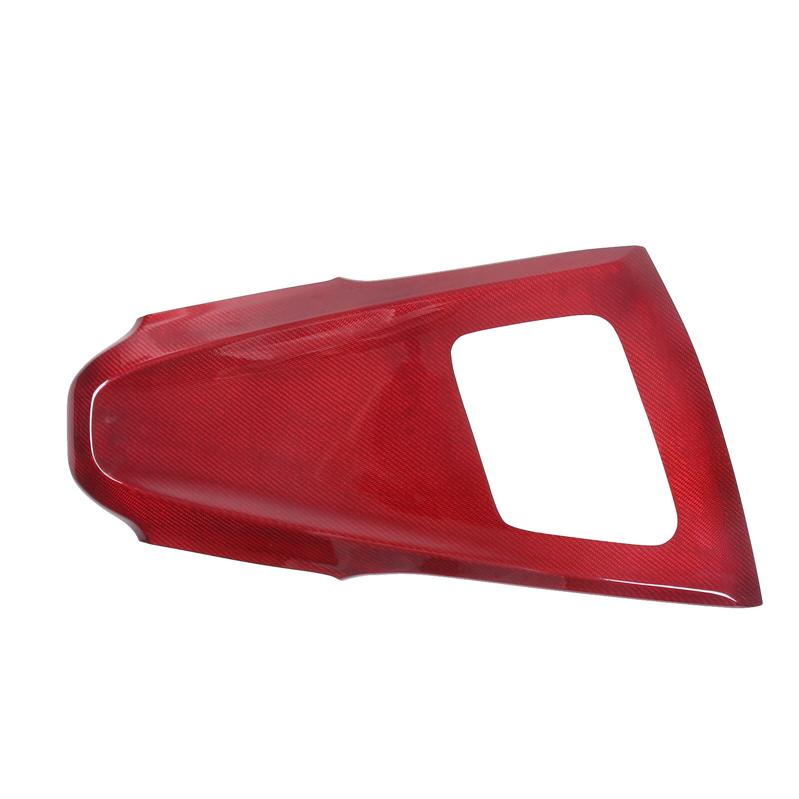 Red Real Carbon Fiber Interior Set Decor Cover Trim Kit for Corvette C8 20-25