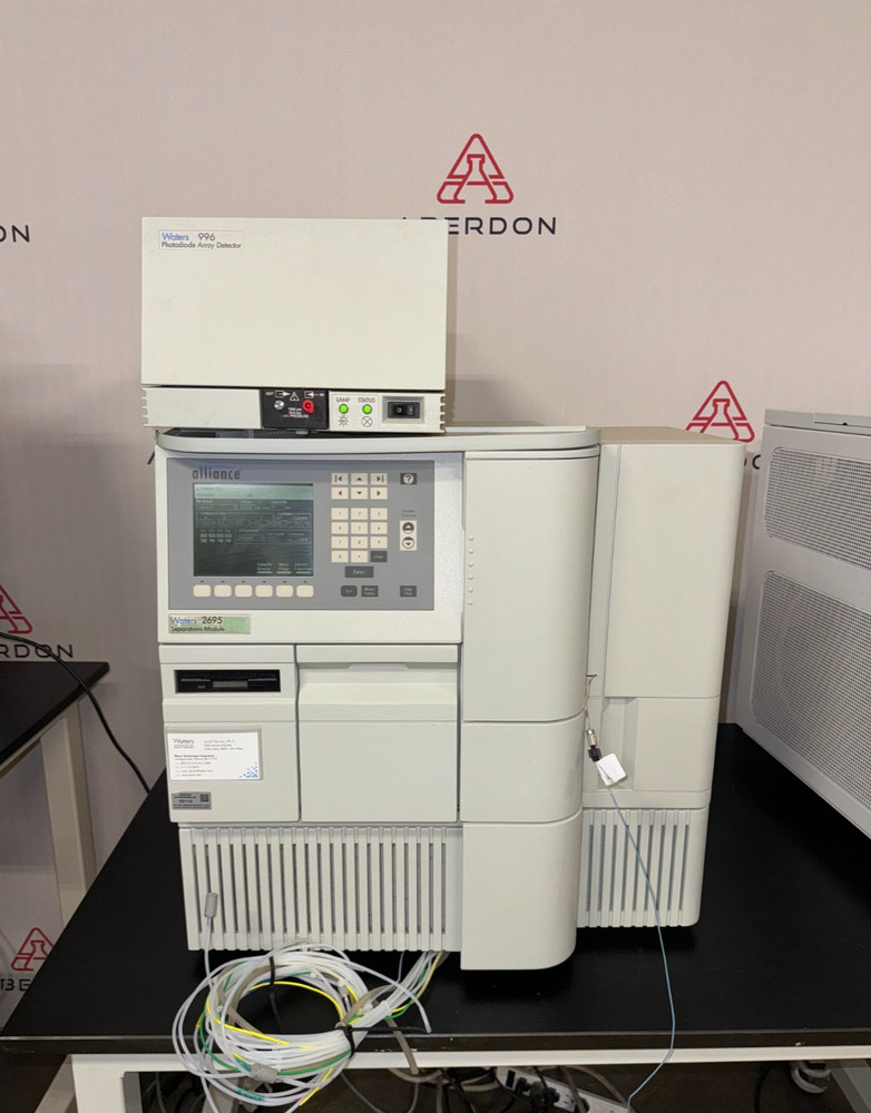 Waters 2695 Separations Module  996 Detector HPLC System  #18114