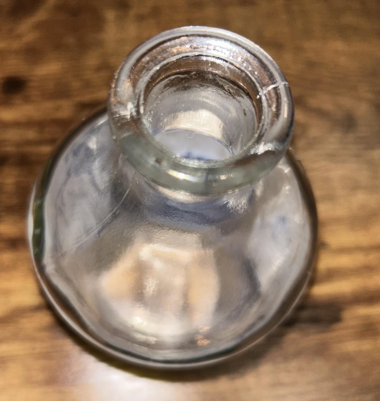 VTG VERRERIE CRISTALLERIE D'ARQUES FRANCE LIQUOR DECANTER Stagecoach River Scene