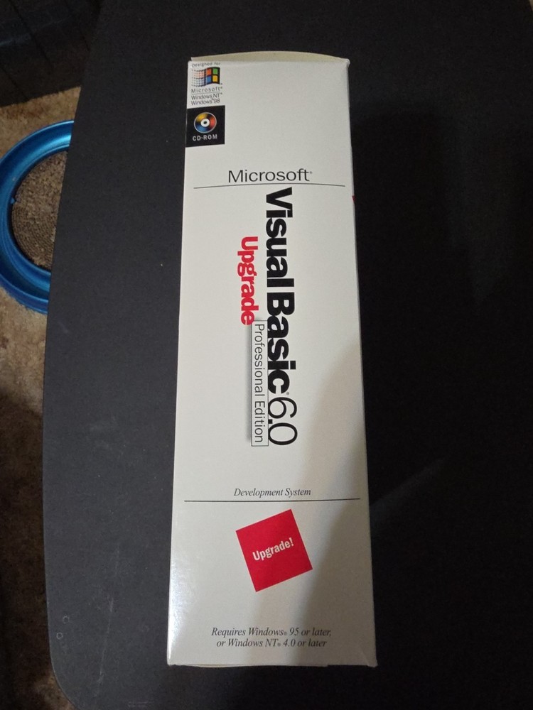 Microsoft Visual Basic 6.0 Professional 6 Upgrade