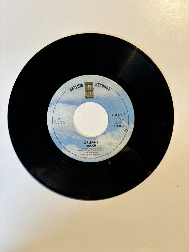 Orleans “Reach” Asylum 7” 45 Strong VG+