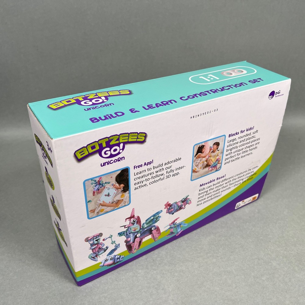 🤖 Botzees Go Unicorn Robot Interactive STEM Coding Toy for Kids WORKING See Vid