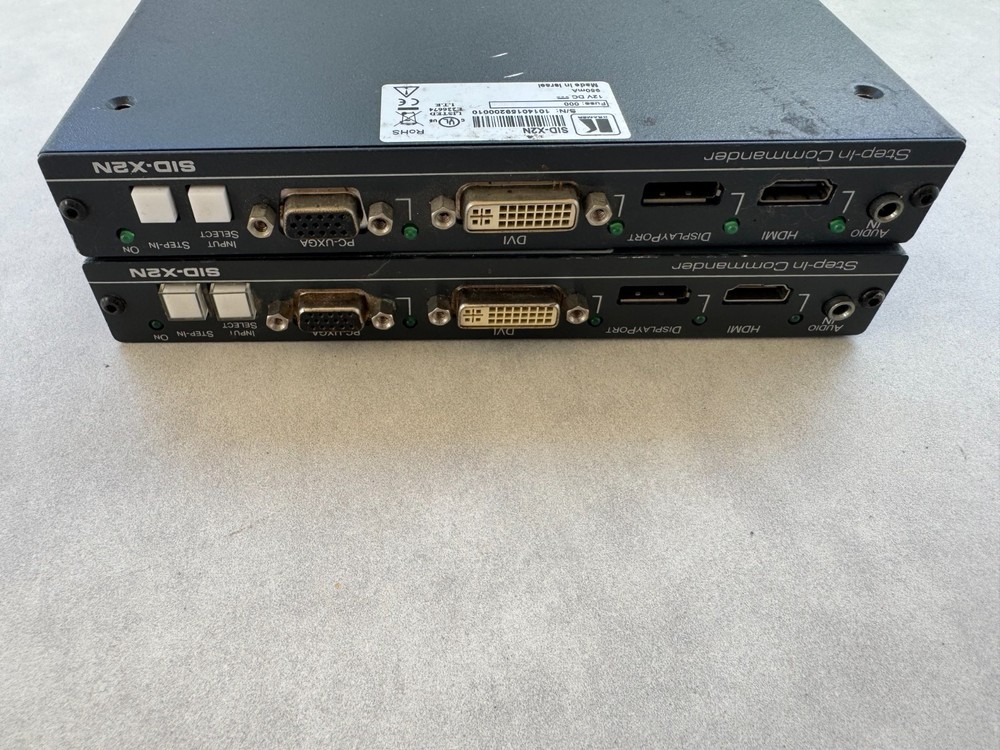 2 Pcs X KRAMER SID-X2N Step-in Commander