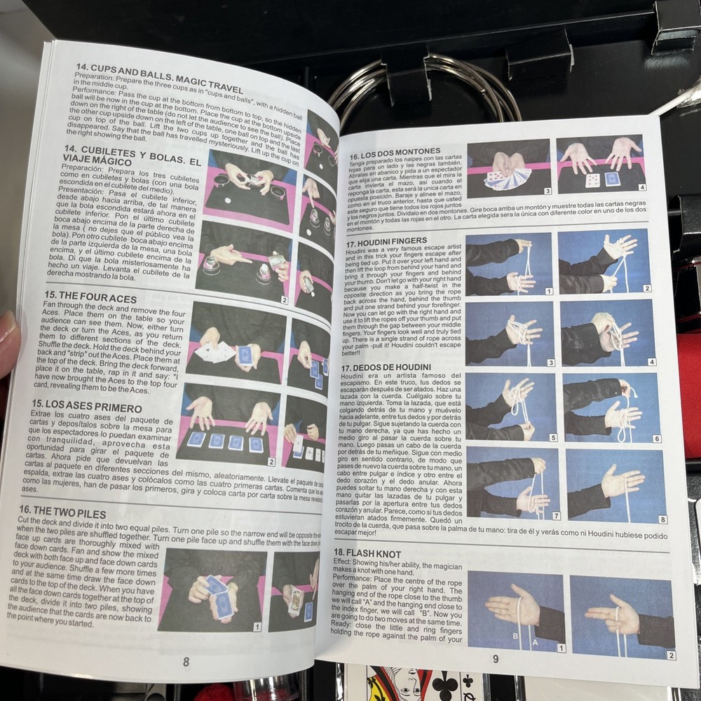 ULTIMATE MAGIC COLLECTION ILLUSIONS & TRICKS RESTORATIVE HARDWARE (READ ALL)