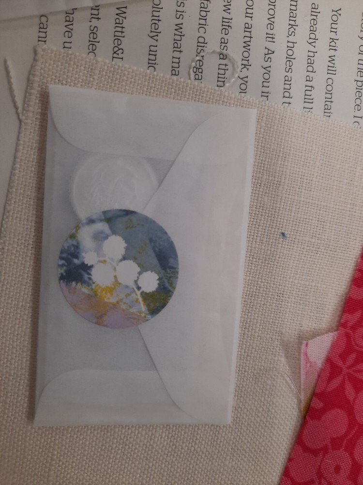 Gorgeous Wattle & Loop Handmade Slow Stitching Kit ~ Cosmos