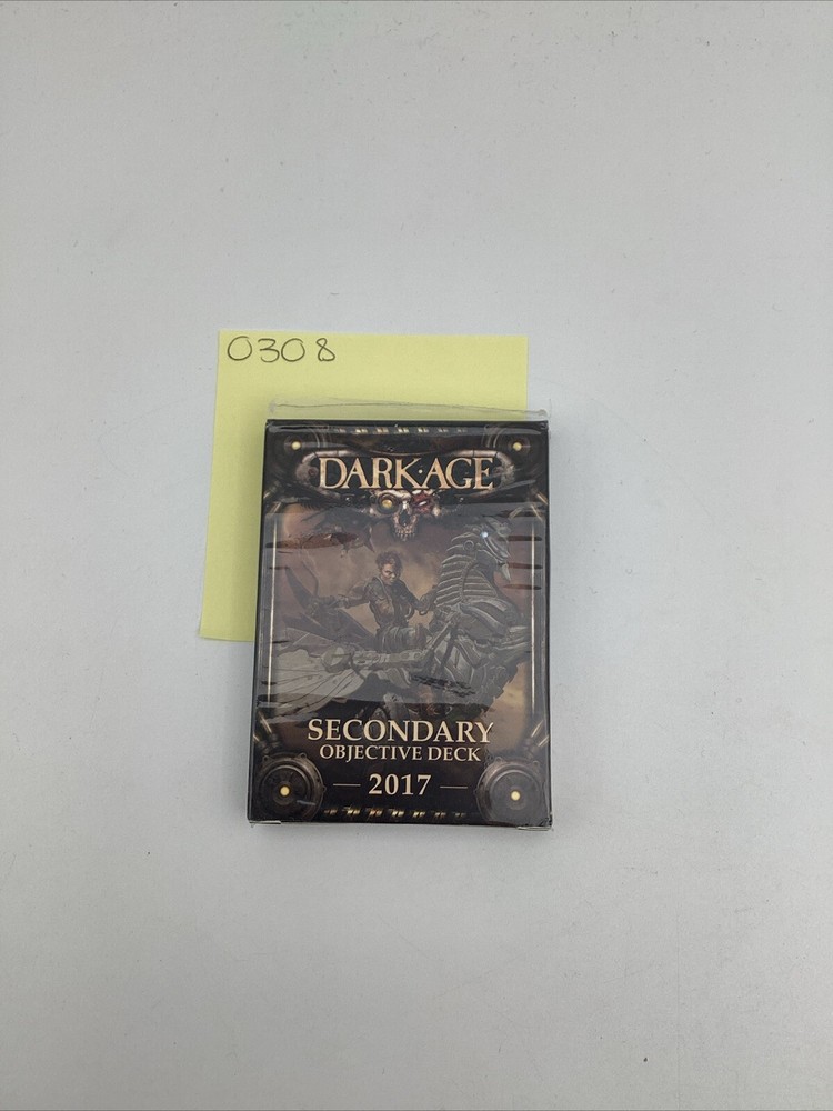 Dark Age Games Secondary Objective Deck 2017