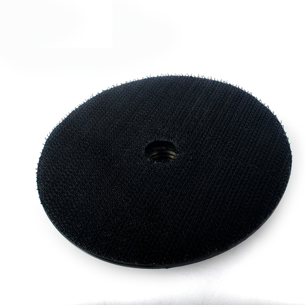 Rubber Backing Pad 3.5" Extra Flexible Backer Pad Hook Loop Backer 5/8" 11
