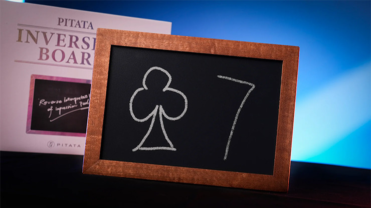 PITATA Inversion Board - Magic Trick Illusion Effect Mentalism Chalkboard