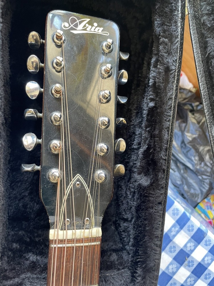 Rare first year Aria 12 string acoustic