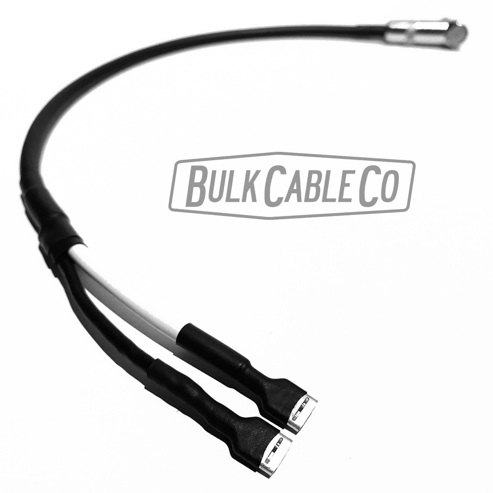 12" - Mogami 3082 Combo Amp Speaker Cable - Switchcraft Right Angle / Spade