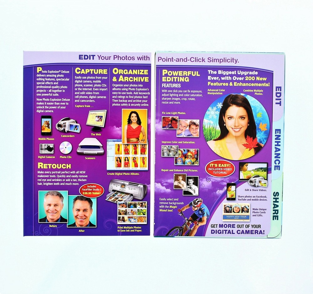 PHOTO EXPLOSION DELUXE Version 5 The Complete Digital Photo Studio Software