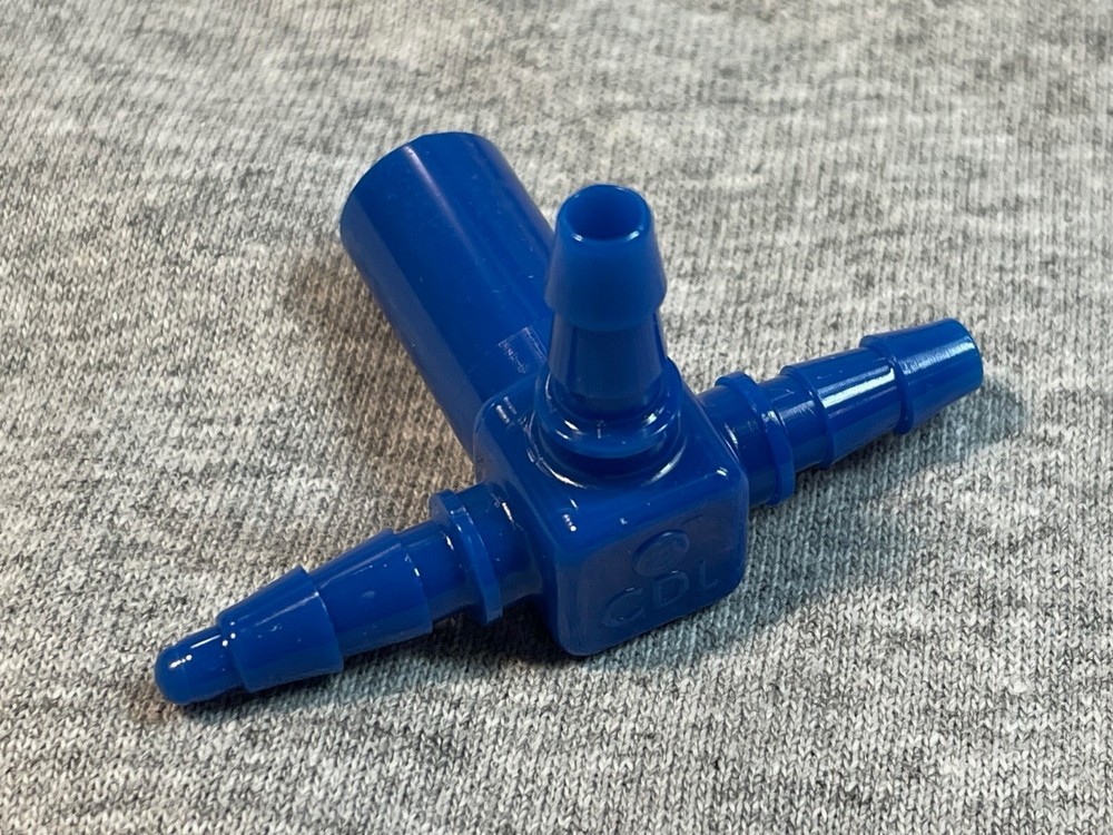5 PACK- DEAD END PLUG Tee, New Cutting Edge Tech 3/16" Maple Sap Tees