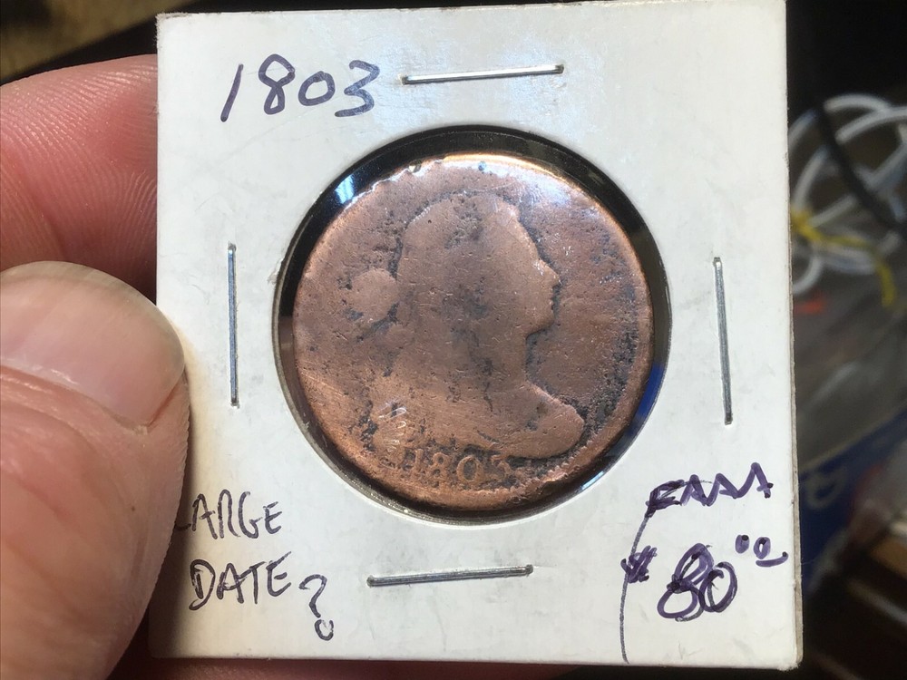 1803 Draped Bust Large Cent Penny US Large Cent- Nice Type Coin