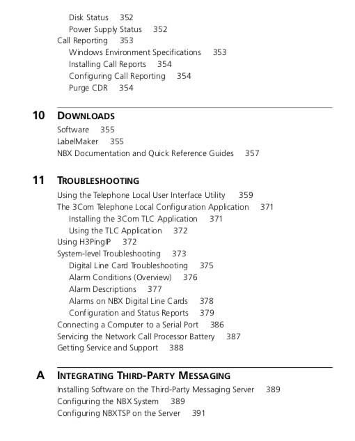 3COM NBX V3000 ADMINISTRATOR'S GUIDE