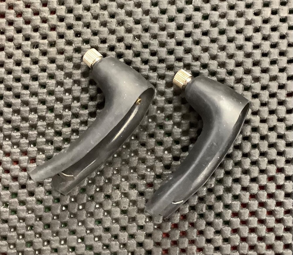 Mafac Half Hoods: Black (pair)