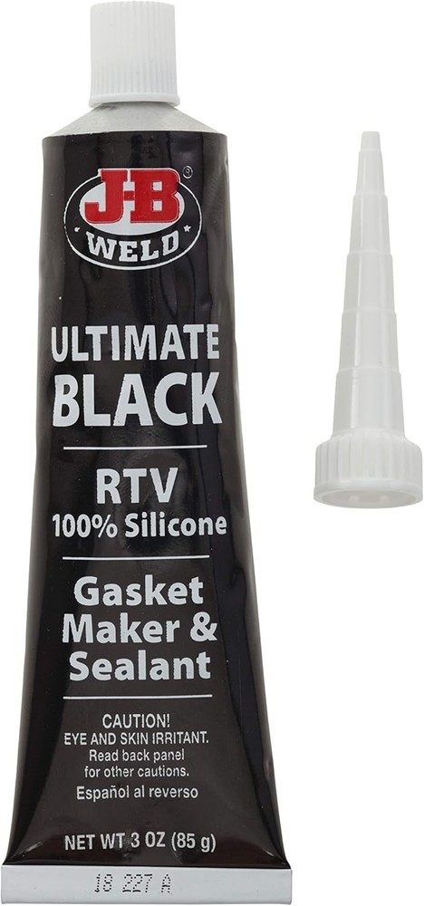 3 oz Ultimate Black Silicone Gasket Maker - Temperature Resistant & Sensor Safe
