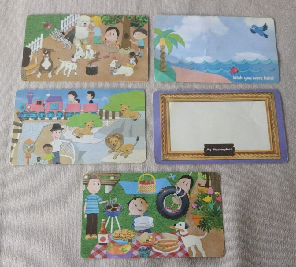 Cranium Bloom Let's Play Stamp & Mail Activity Set- Mailbox W/ Mail Pre-owned