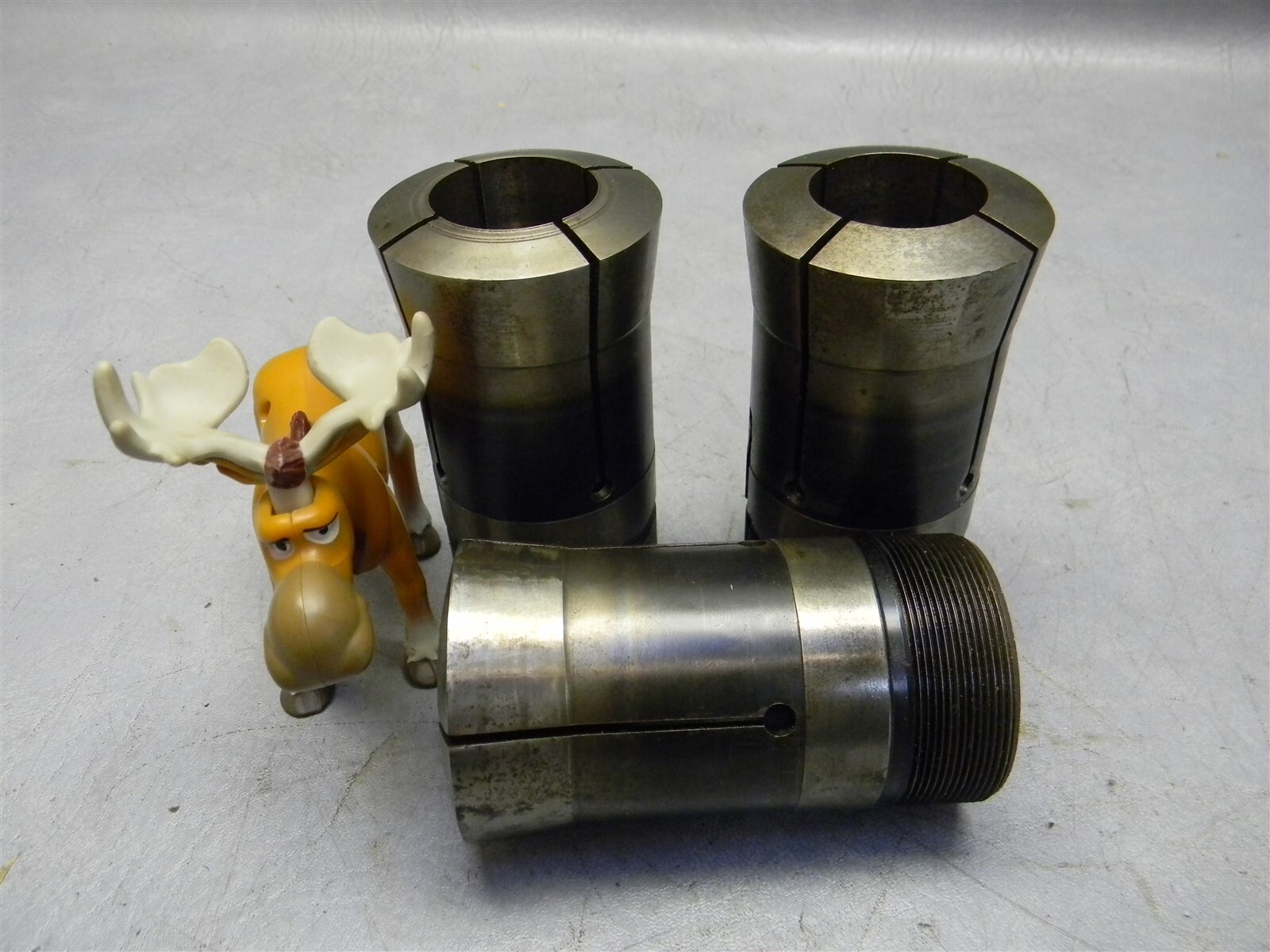 Hardinge 3J Collets 1-1/4" Round Smooth Lot of 3