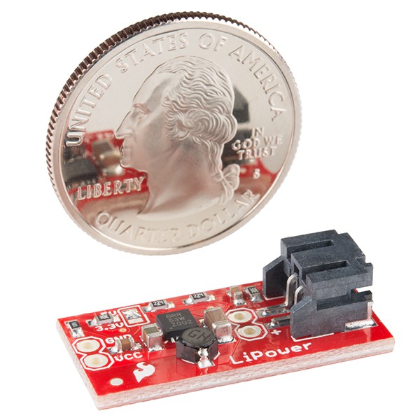 [ SparkFun PRT-10255 ] LiPower - Boost Converter