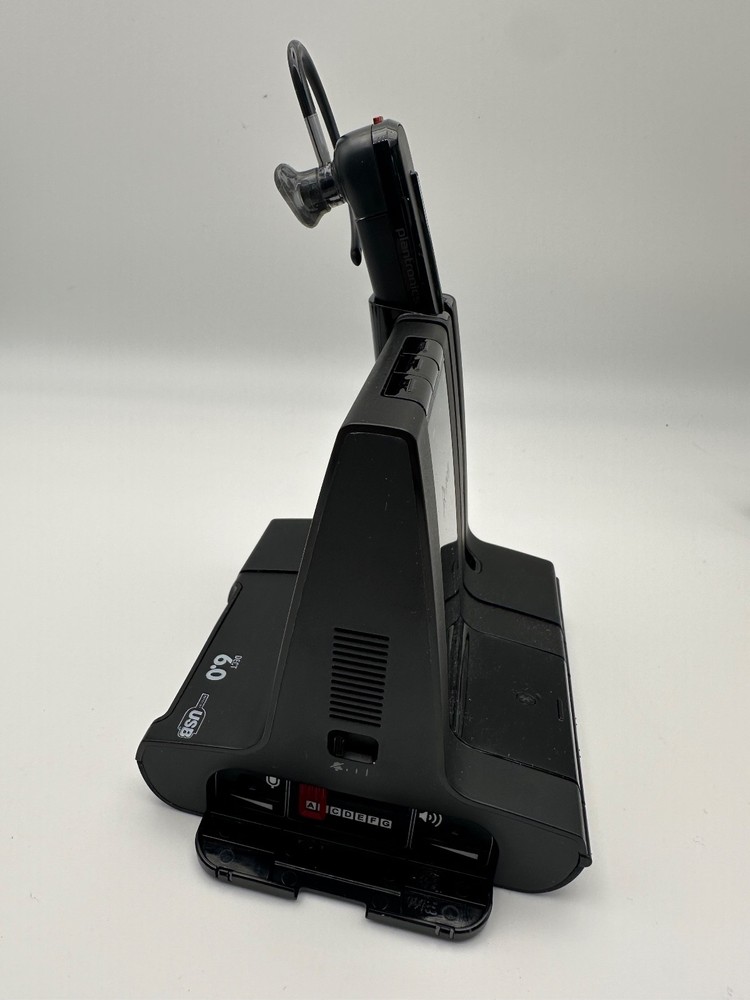 Plantronics POLY W8200B Wireless Headset & Charging base DECT + Adapters