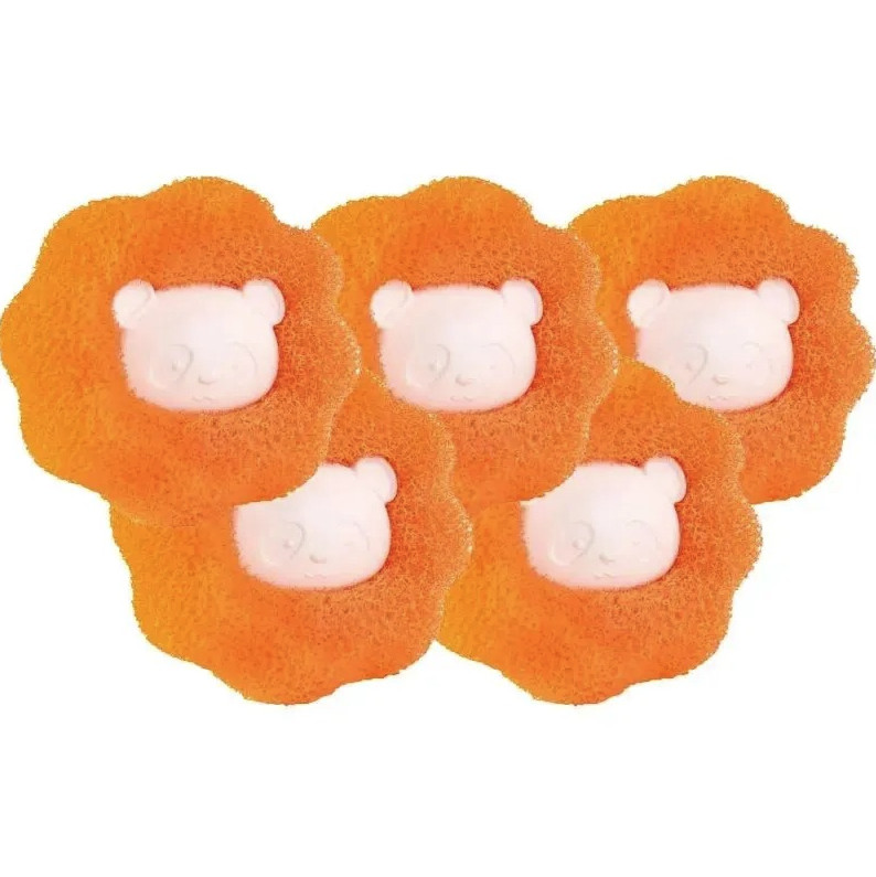 5pcs Pet Hair Remover Laundry Balls Reusable Lint Catcher Filter - NEW