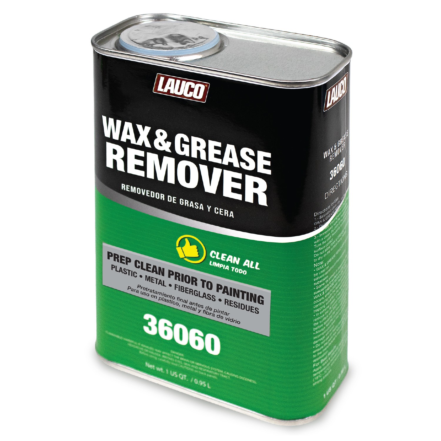 Lauco Wax and Grease Remover 1 Gallon – Multi-Surface Paint Prep Cleaner